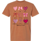 Galatians 5 - Valentines - Comfort Colors - Heavyweight Unisex Tee - Yellows, Oranges, Reds