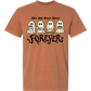 Sourdough Ghosties - Comfort Colors - Heavyweight Unisex Tee - Yellows, Oranges, Reds