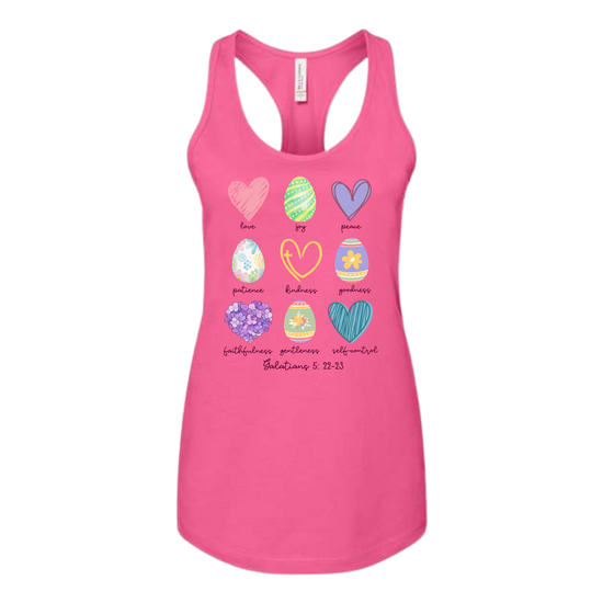 Galatians 5 - Easter - Bella+Canvas - Women's Jersey Racerback Tank