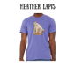 AC - Muscle Bear - Unisex Tee - Pinks, Purples, Neutrals