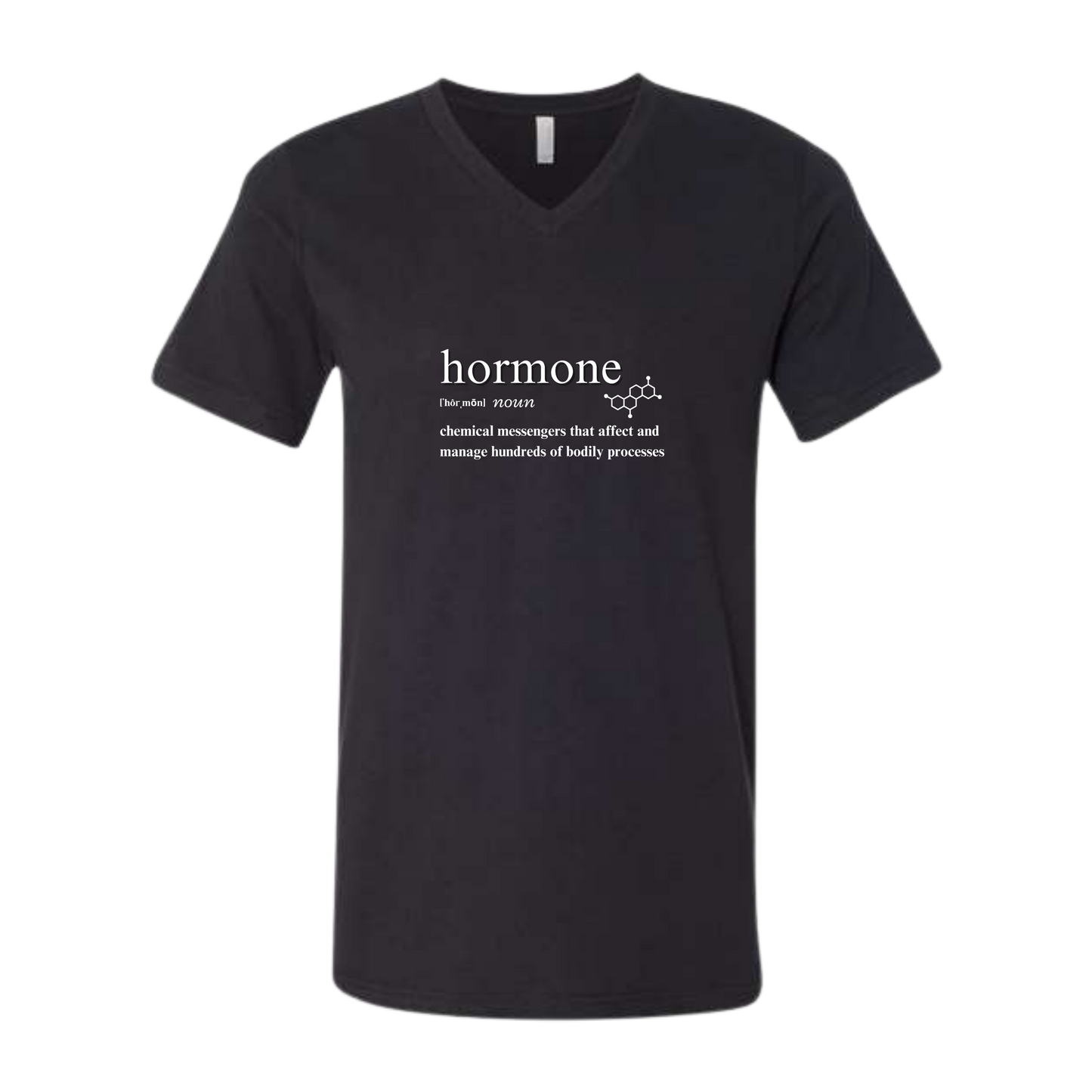 Hormone - Bella+Canvas - Unisex V-Neck - Neutral Colors
