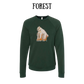 AC - Muscle Bear - Sponge Fleece Raglan Sweatshirt - Greens, Neutrals