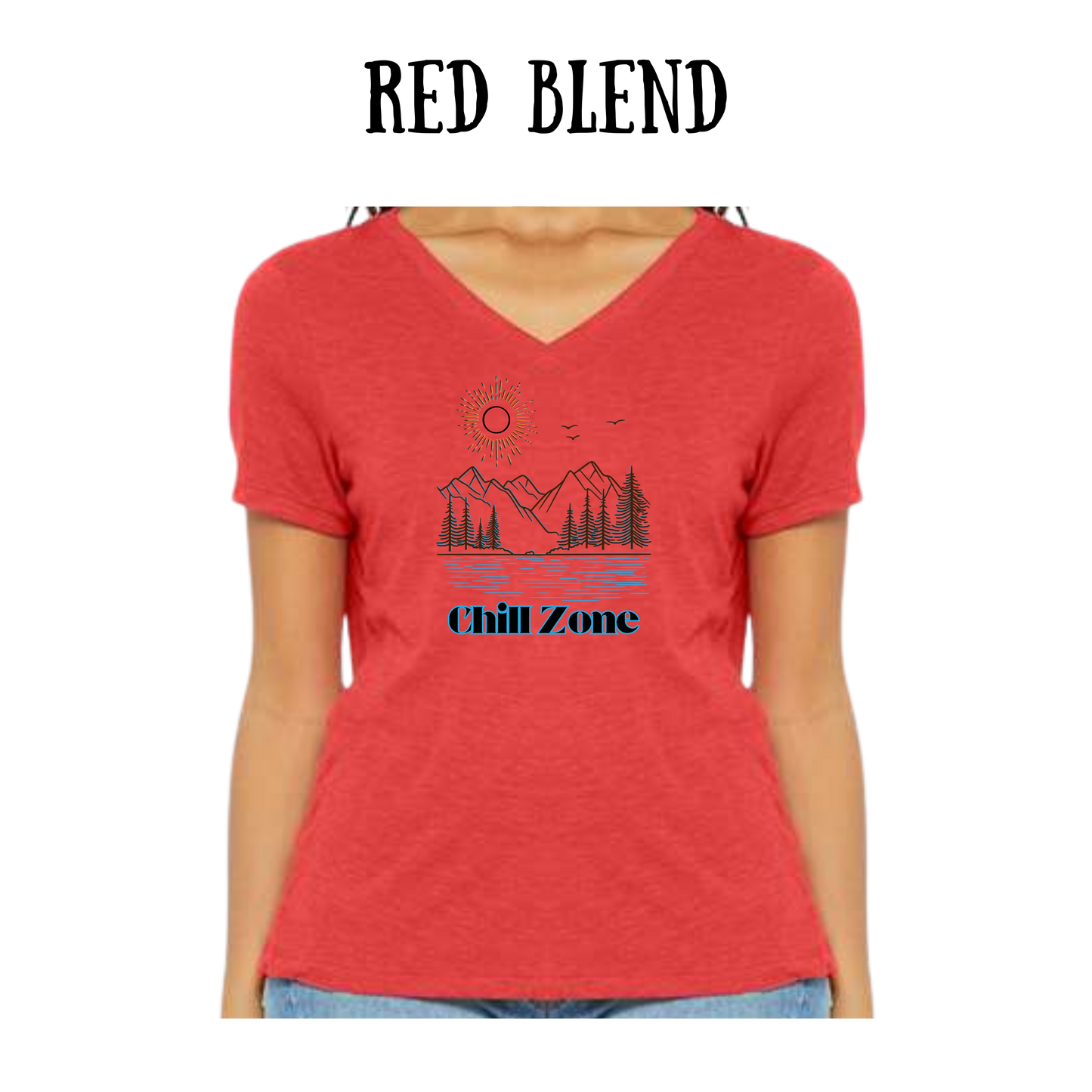 CP - Chill Zone - Women's V-Neck - Assorted Colors