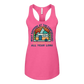 What Happens At The Campground - Bella+Canvas - Women's Jersey Racerback Tank