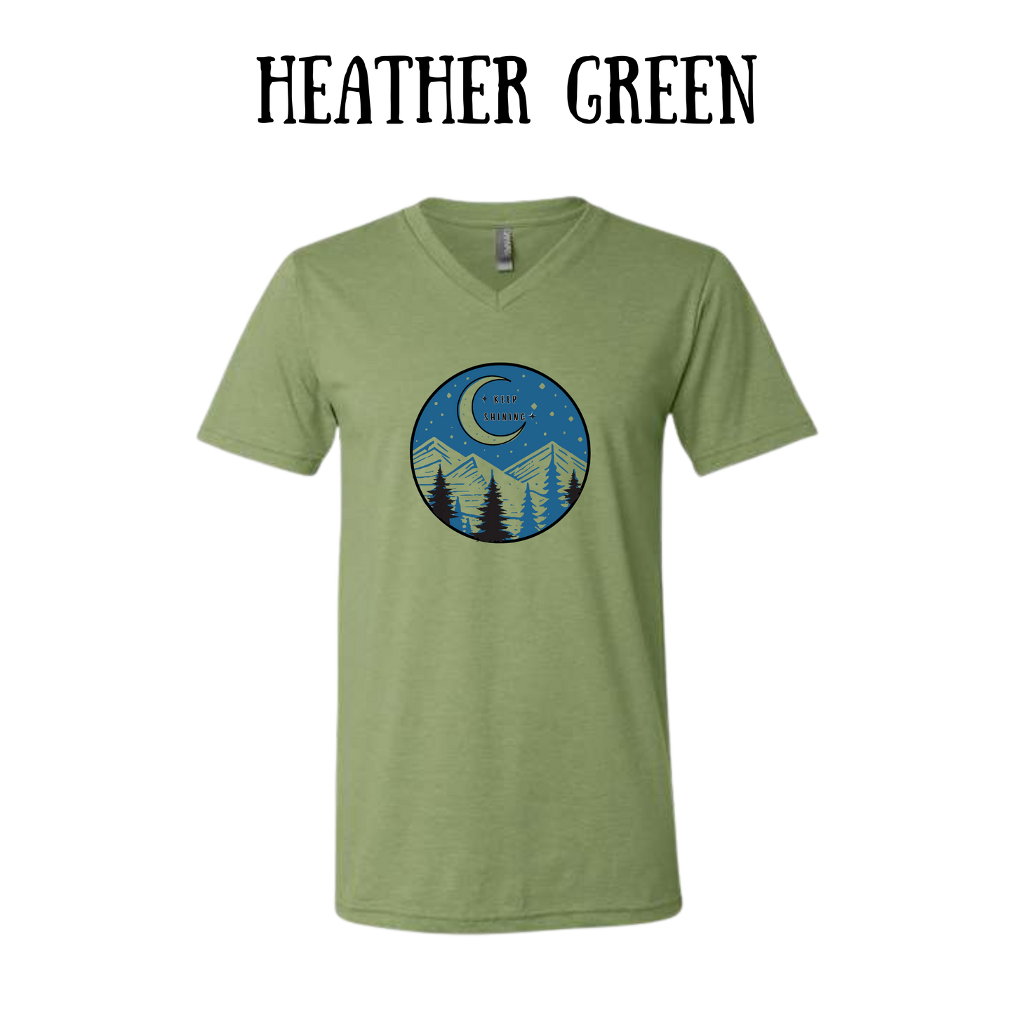 OP - Keep Shining - Unisex V-Neck - Assorted Colors