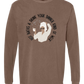 Hot Baths and Drink Your Dinner Kind of Week - Comfort Colors - Heavyweight Long Sleeve Tee - Neutral Colors