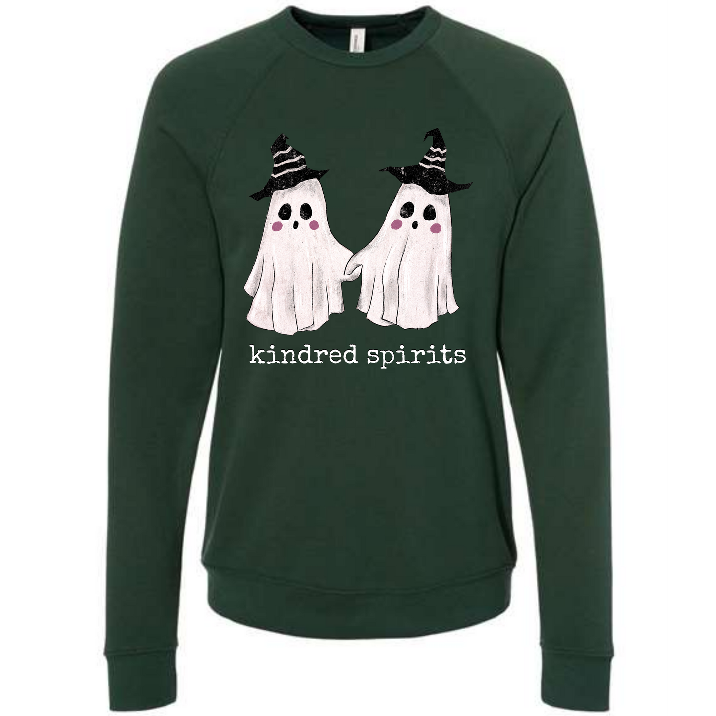 Kindred Spirits - Sponge Fleece Raglan Sweatshirt - Greens, Neutrals