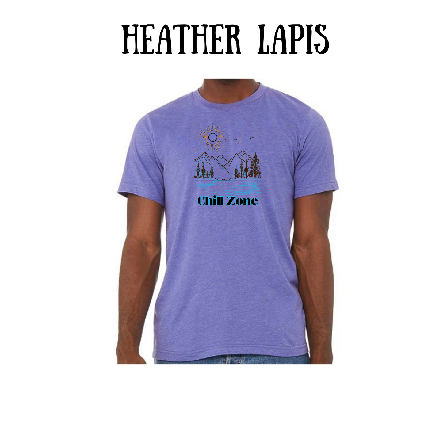 CP - Chill Zone - Unisex Tee - Pinks, Purples, Neutrals