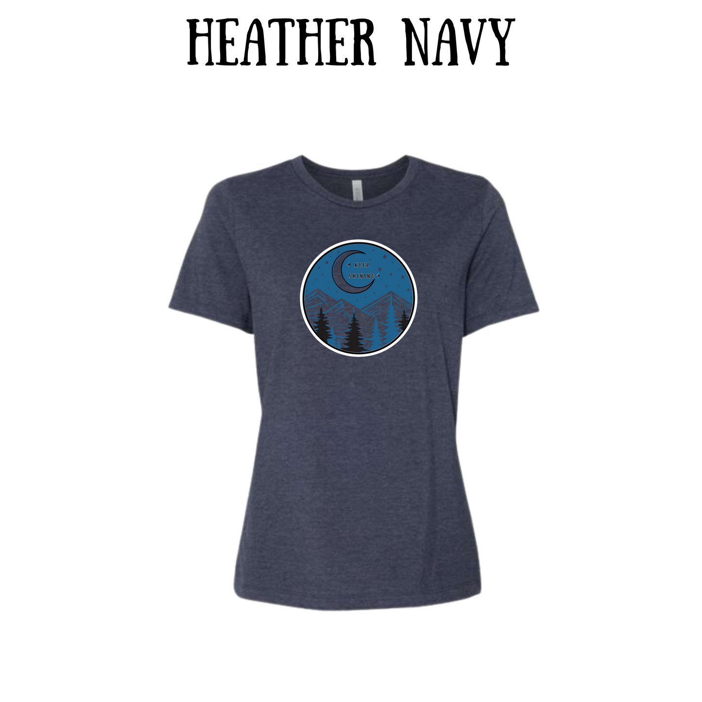 OP - Keep Shining - Women's Relaxed Fit Tee - Assorted Colors