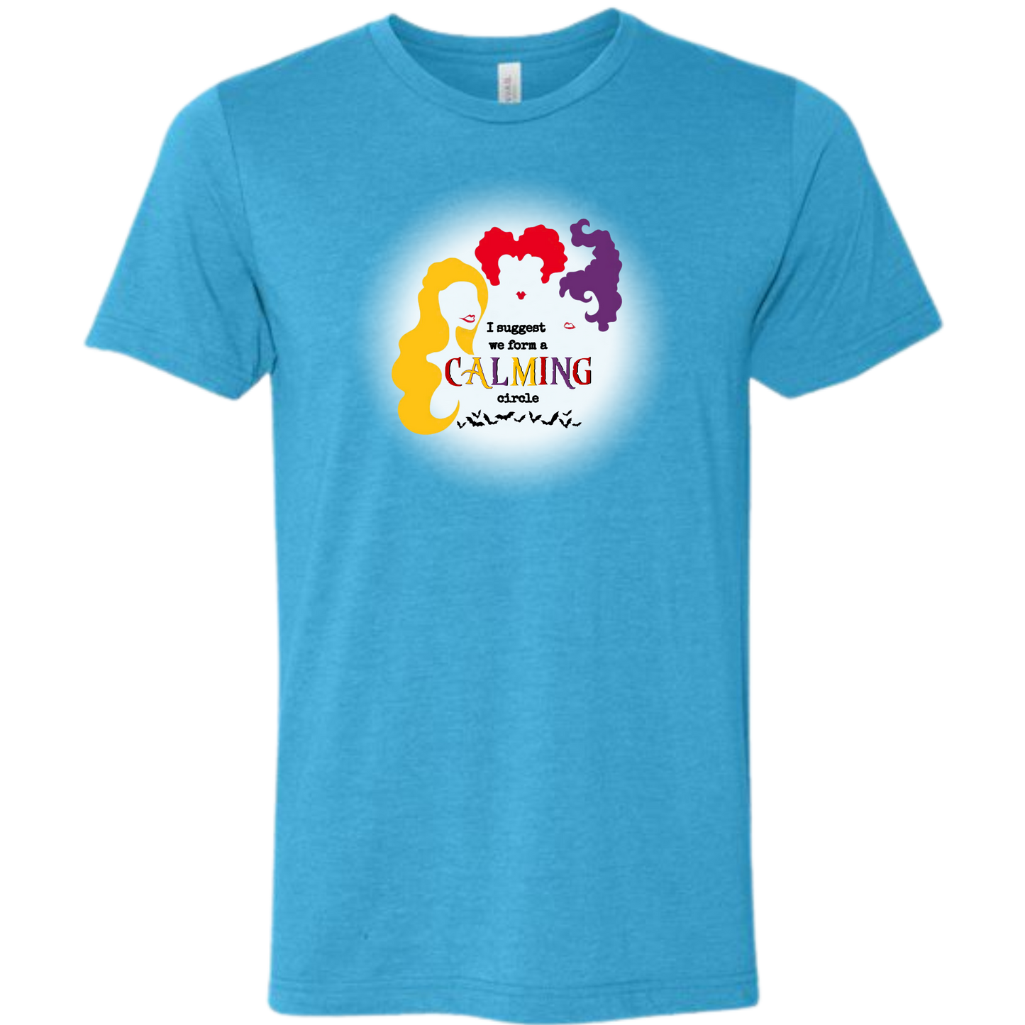 Calming Circle - Unisex Tee - Blues