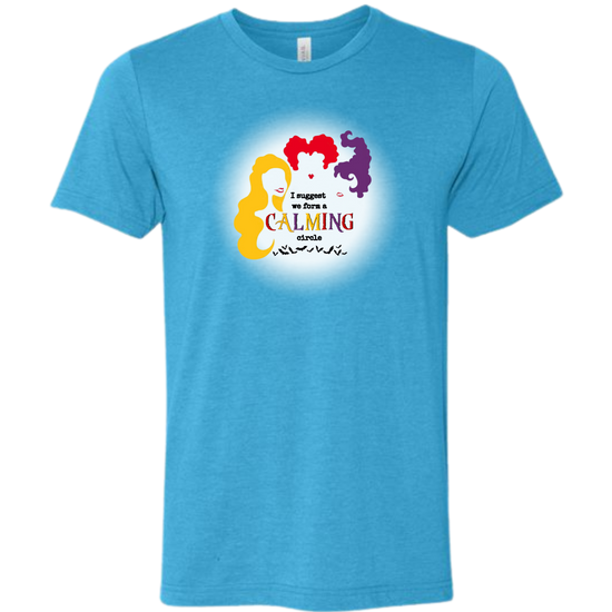 Calming Circle - Unisex Tee - Blues