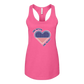 One Nation One Heart - Bella+Canvas - Women's Jersey Racerback Tank