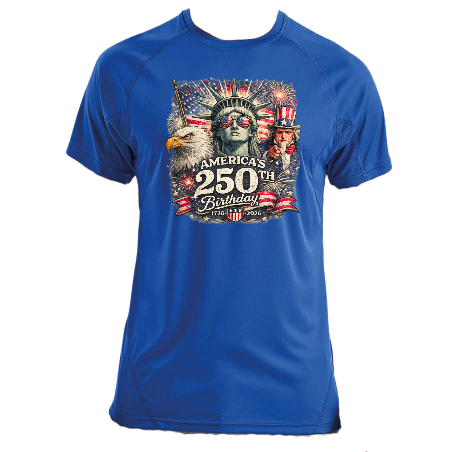 America's 250th Birthday - Unisex TriDri Tee - Assorted Colors