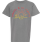 Sunsets & No Regrets - Comfort Colors - Heavyweight Youth Tee - Neutral Colors & Blues