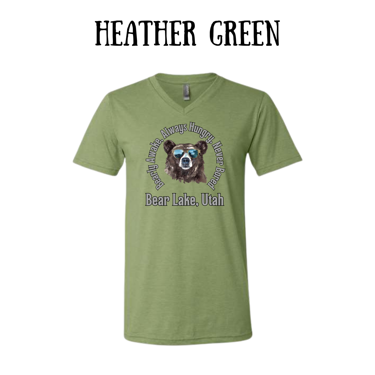 CP - Bear Lake Utah - Unisex V-Neck - Assorted Colors