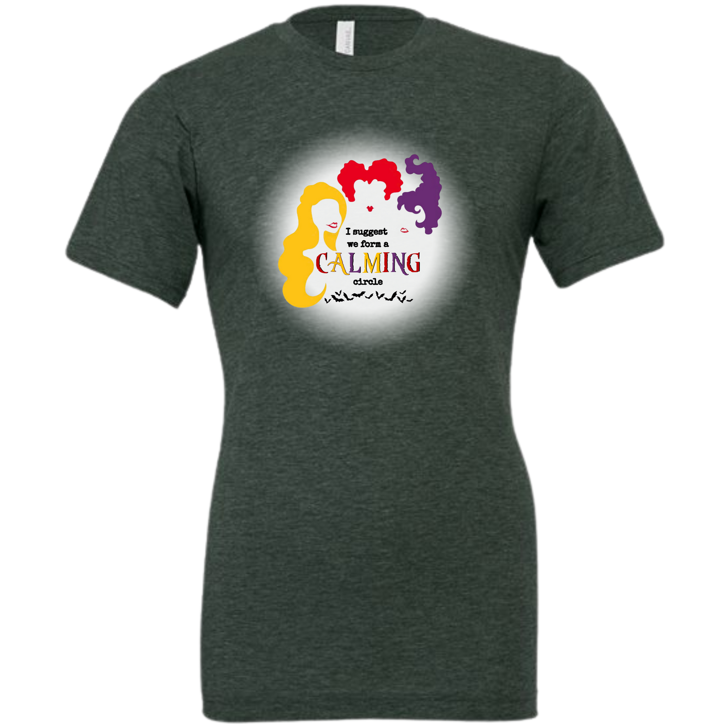 Calming Circle - Unisex Tee - Browns and Greens