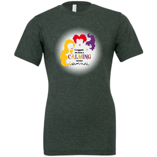 Calming Circle - Unisex Tee - Browns and Greens