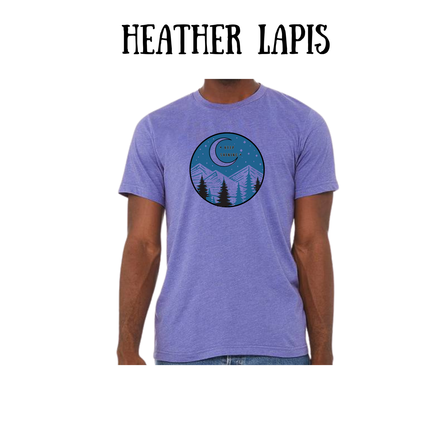 OP - Keep Shining - Unisex Tee - Pinks, Purples, Neutrals