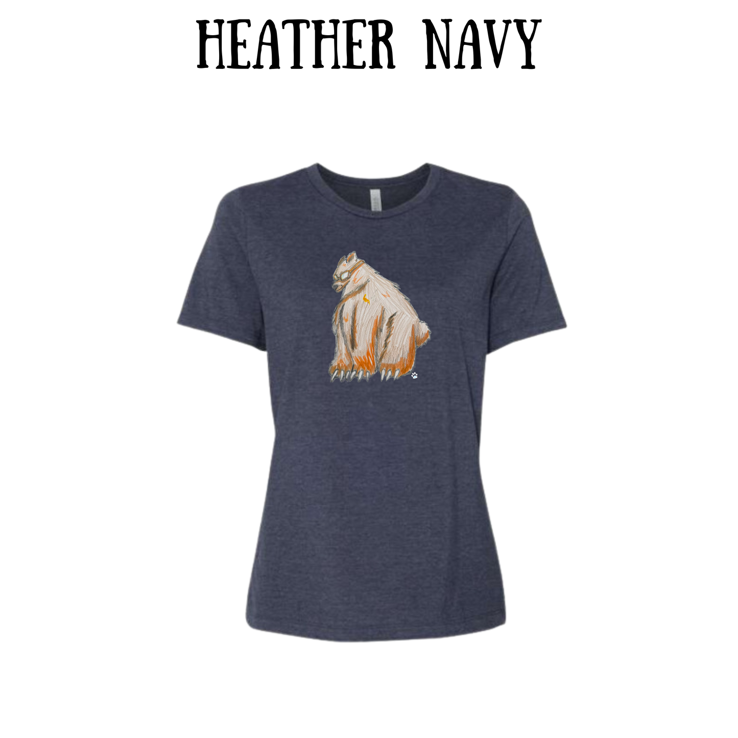 AC - Muscle Bear - Women's Relaxed Fit Tee - Assorted Colors