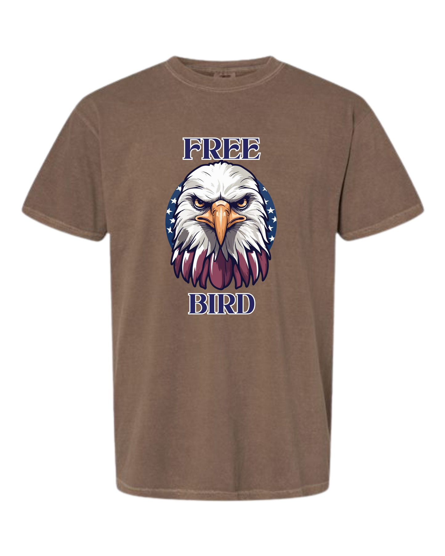 Free Bird - Comfort Colors - Heavyweight Unisex Tee - Neutral Colors