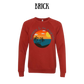 VP - Sunsets & No Regrets - Sponge Fleece Raglan Sweatshirt - Assorted Colors