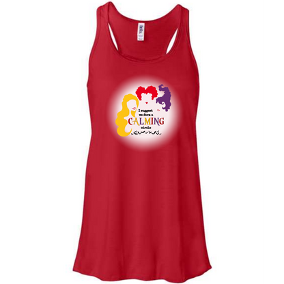 HP - Calming Circle - Women's Flowy Racerback Tank