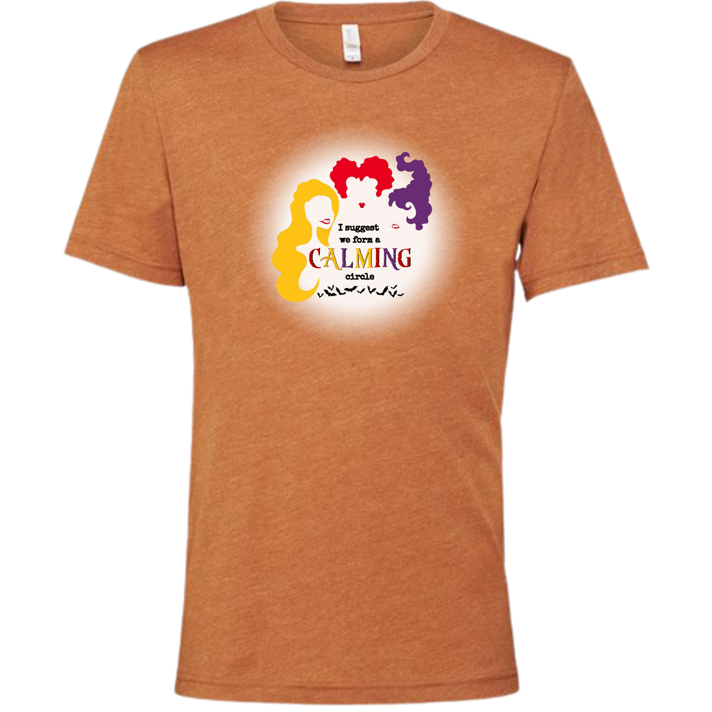 Calming Circle - Unisex Tee - Oranges