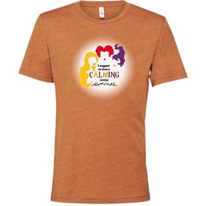 HP - Calming Circle - Unisex Tee - Oranges