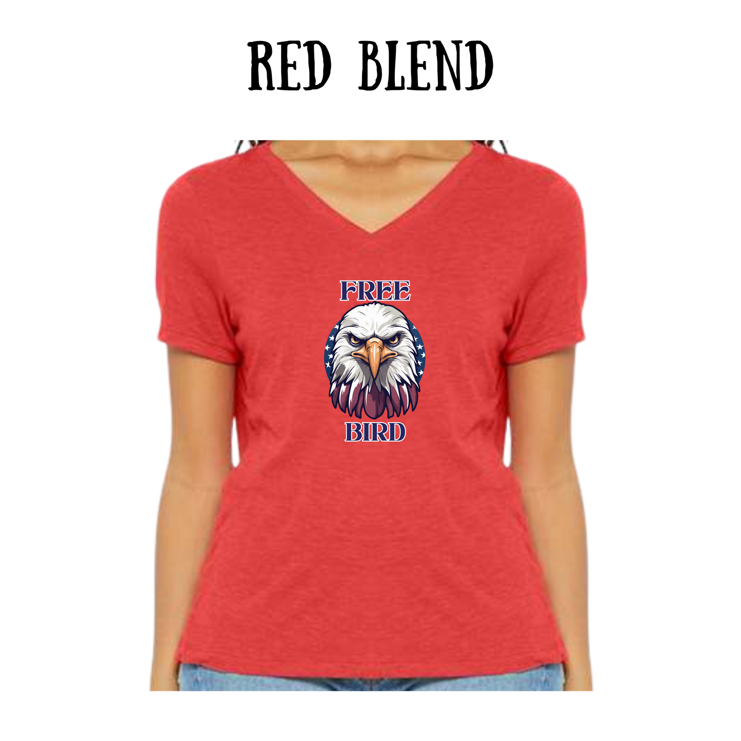 PP - Free Bird - Women's V-Neck - Assorted Colors