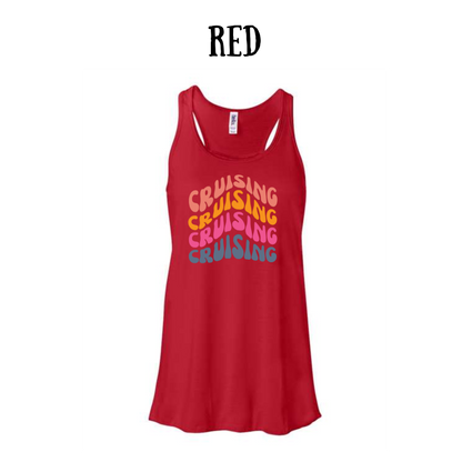 VP - Cruising, Cruising - Women's Flowy Racerback Tank