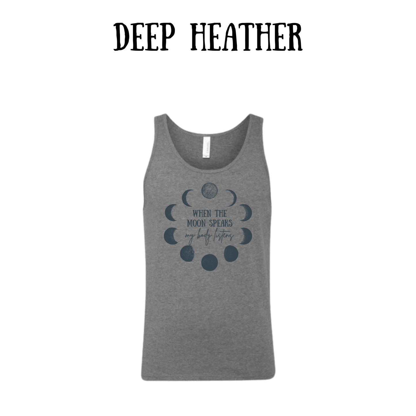 when the moon speaks - unisex tank