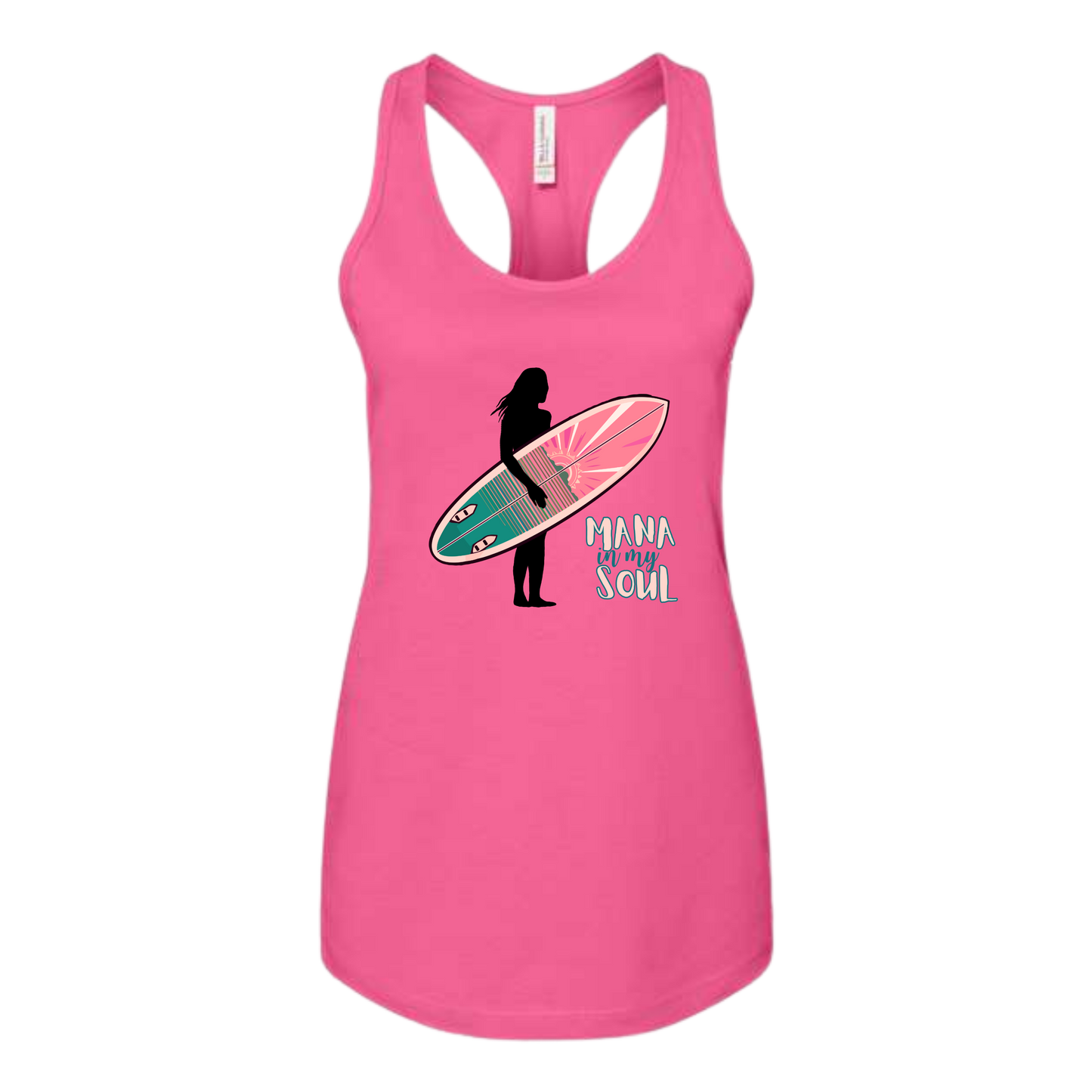Mana in My Soul - Bella+Canvas - Women's Jersey Racerback Tank