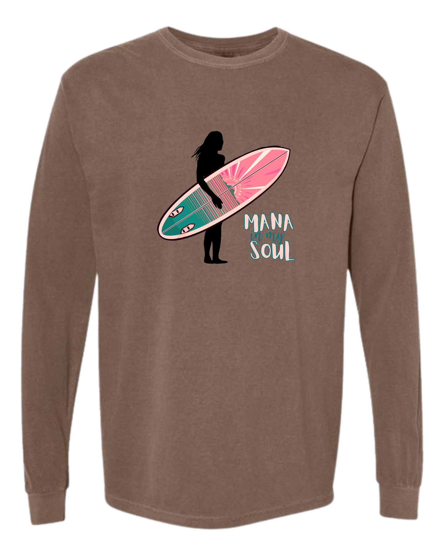 Mana in My Soul - Comfort Colors - Heavyweight Long Sleeve Tee - Neutral Colors