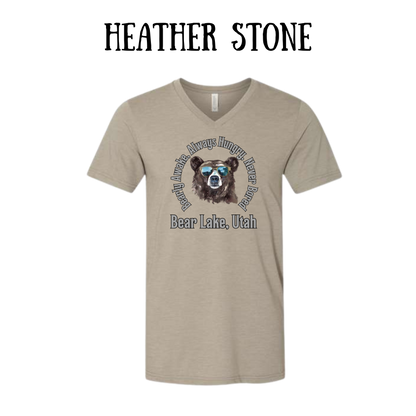 CP - Bear Lake Utah - Unisex V-Neck - Neutral Colors