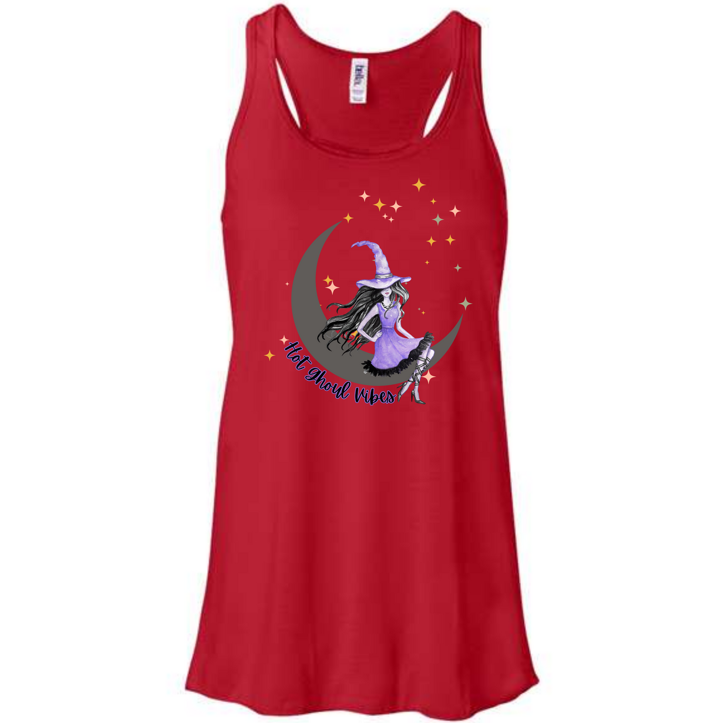 HP - Hot Ghoul Vibes - Women's Flowy Racerback Tank