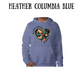The World is a Better Place With YOU in it - Sponge Fleece Hoodie - Blues, Purples