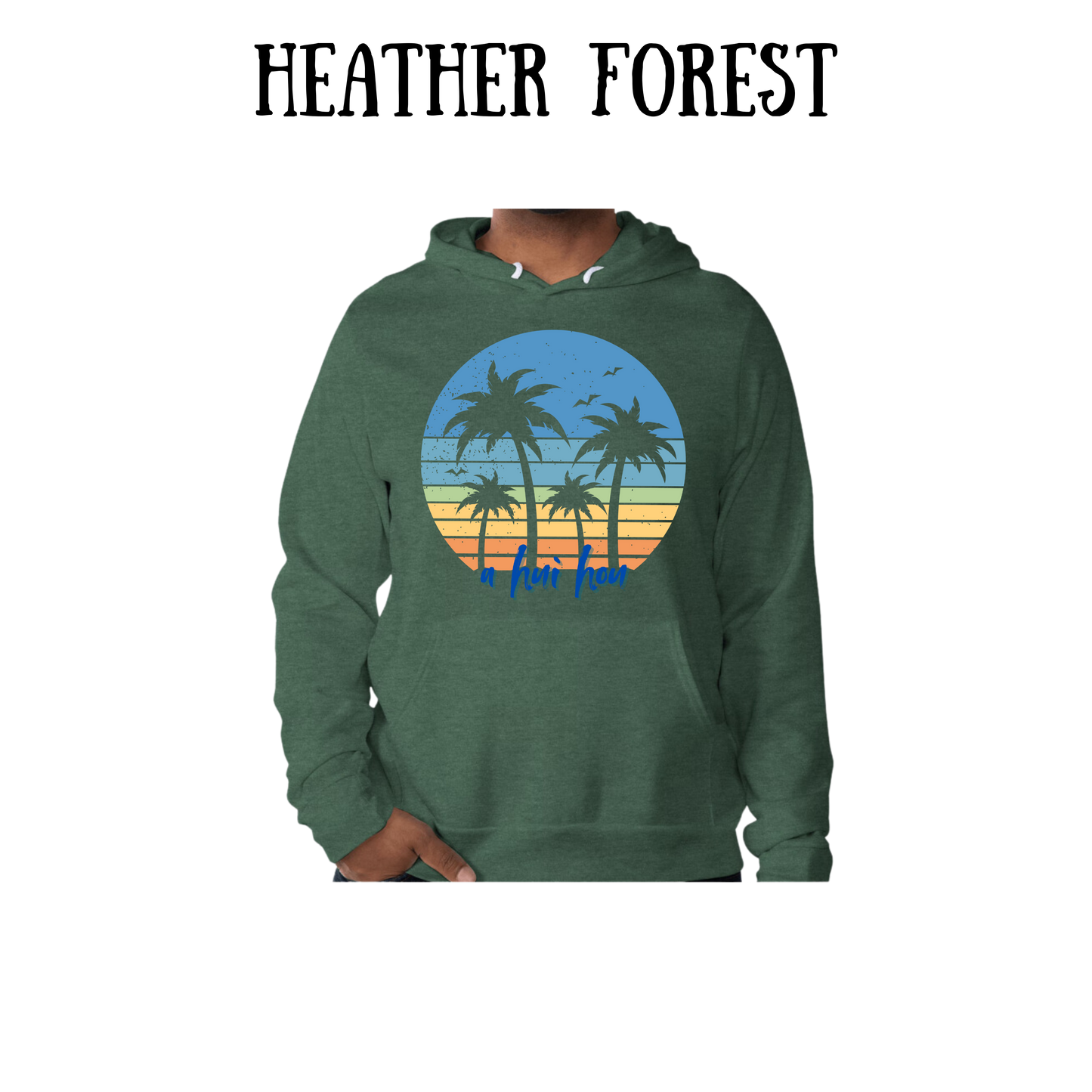 VP - A Hui Hou - Sponge Fleece Hoodie - Greens, Neutrals