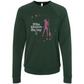 HP - If The Broom Fits - Sponge Fleece Raglan Sweatshirt - Greens, Neutrals