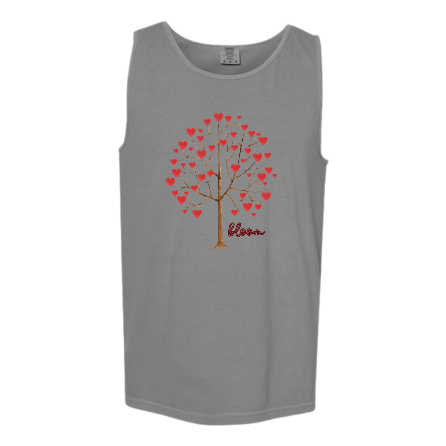 Bloom - Comfort Colors - Unisex Tank - Neutral Colors & Blues