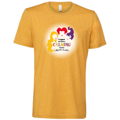HP - Calming Circle - Unisex Tee - Yellows