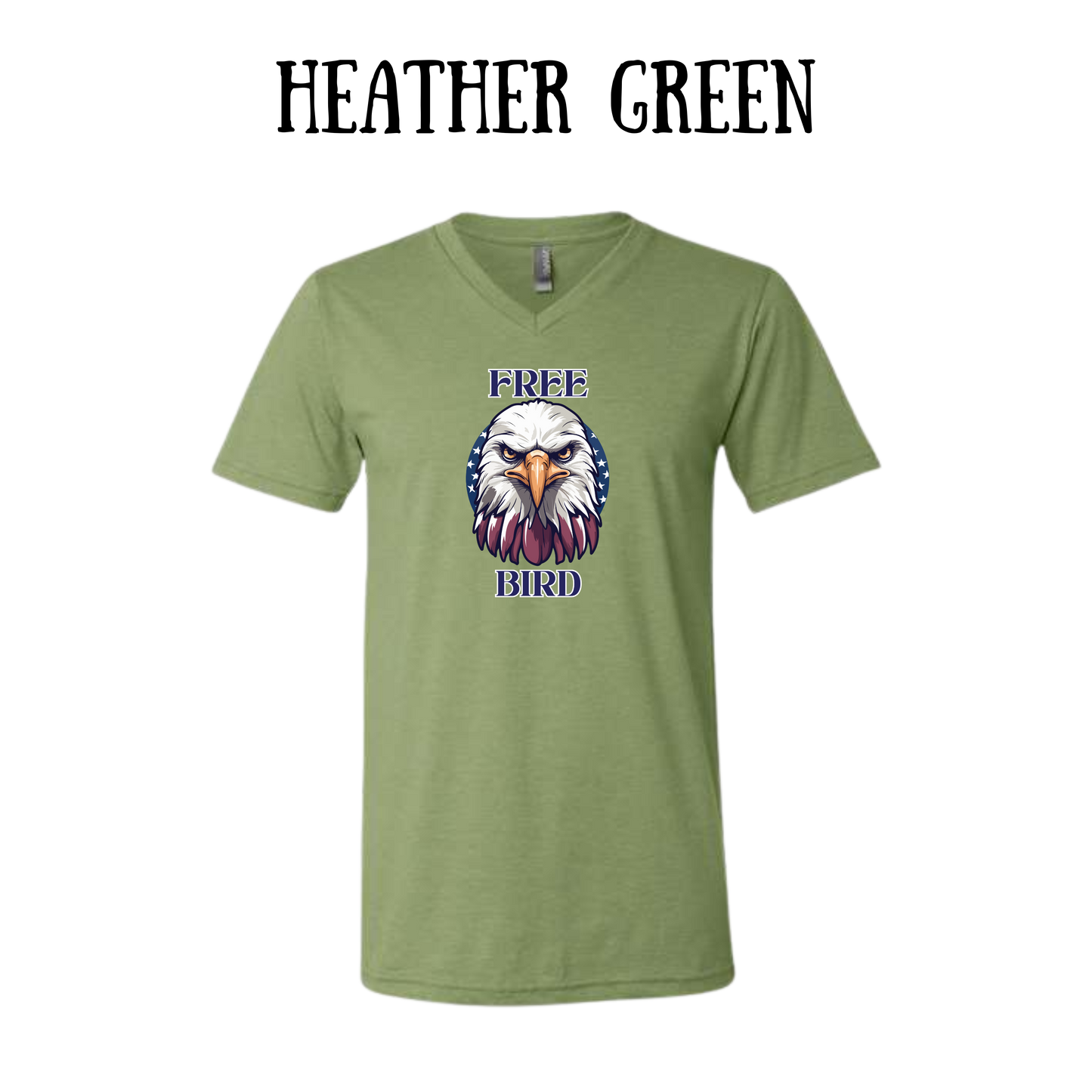 PP - Free Bird - Unisex V-Neck - Assorted Colors