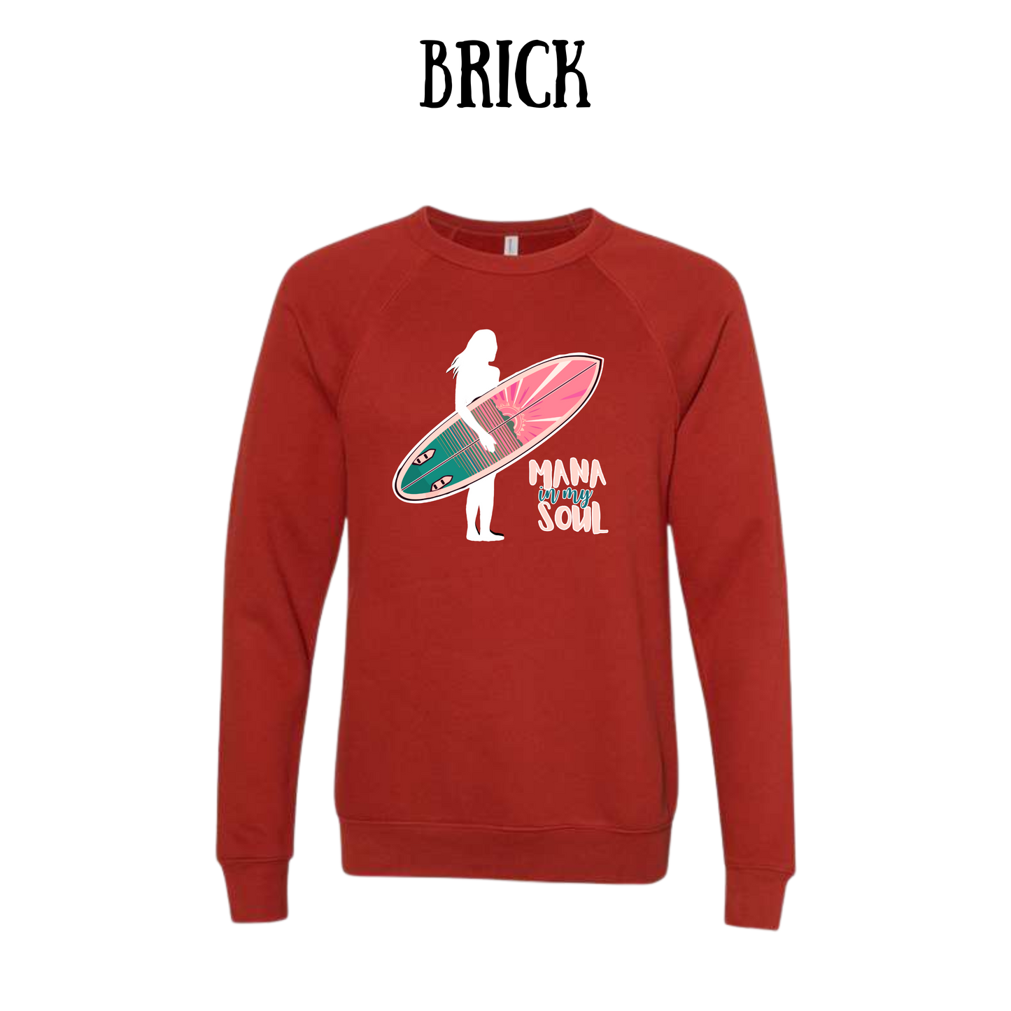 VP - Mana in My Soul - Sponge Fleece Raglan Sweatshirt - Assorted Colors