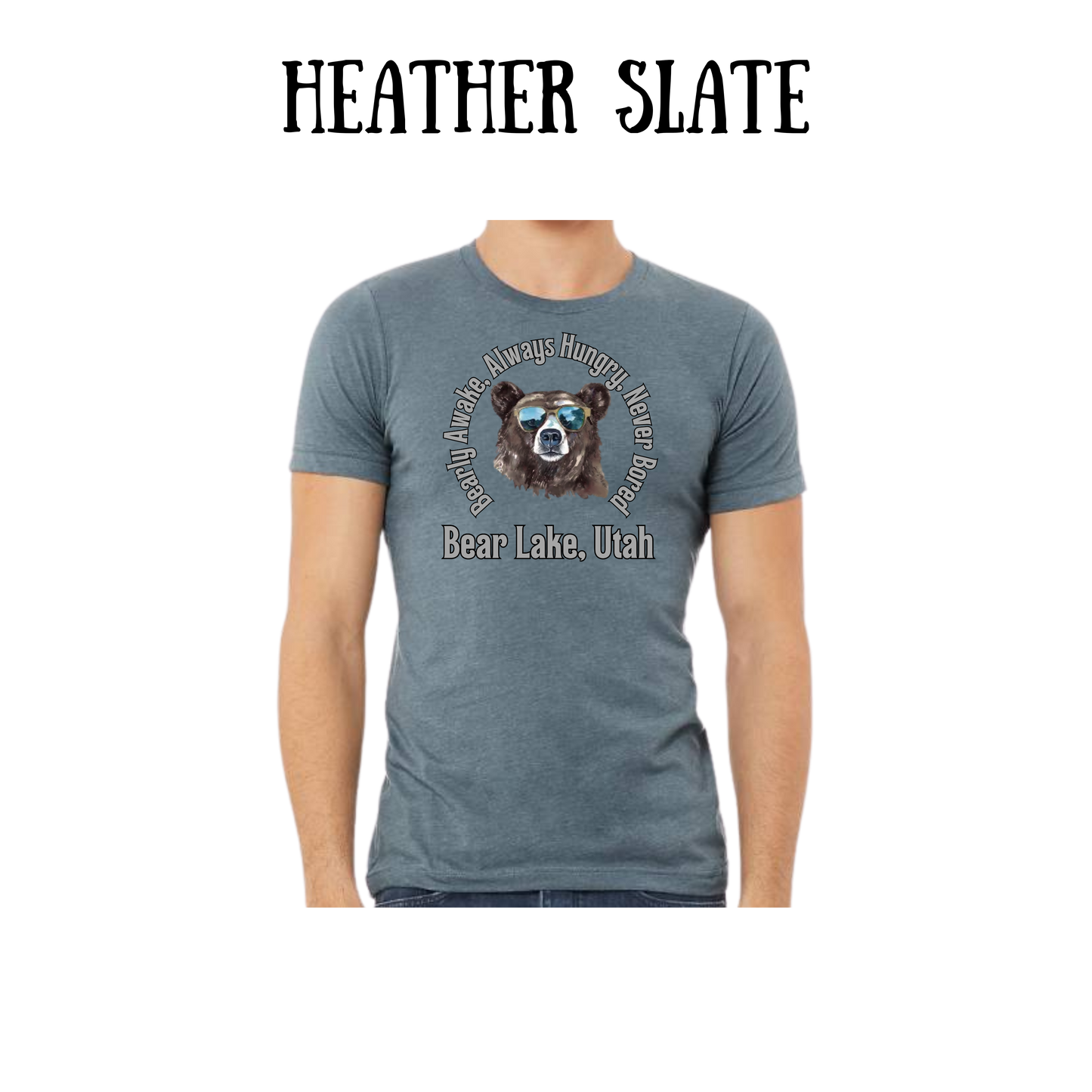 CP - Bear Lake Utah - Unisex Tee - Blues