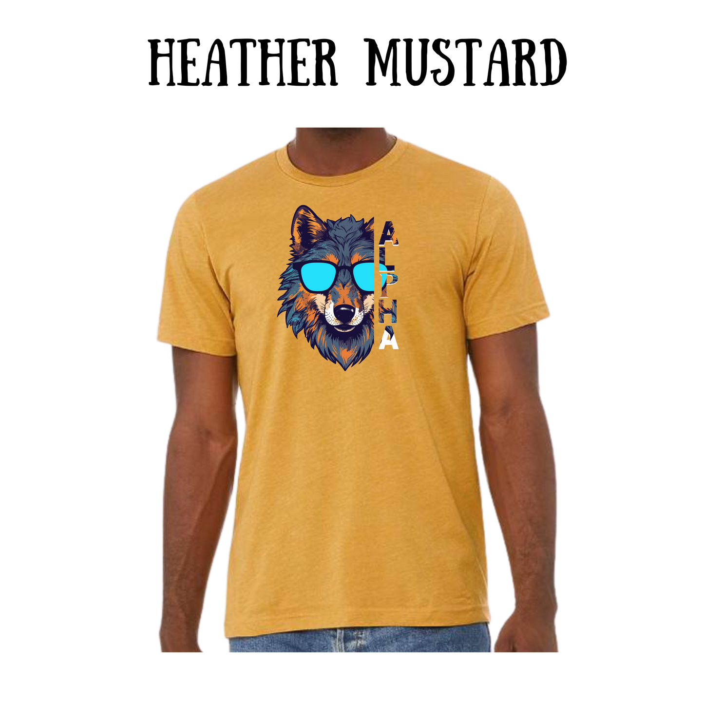 BP - Alpha - Unisex Tee - Yellows, Oranges, Reds