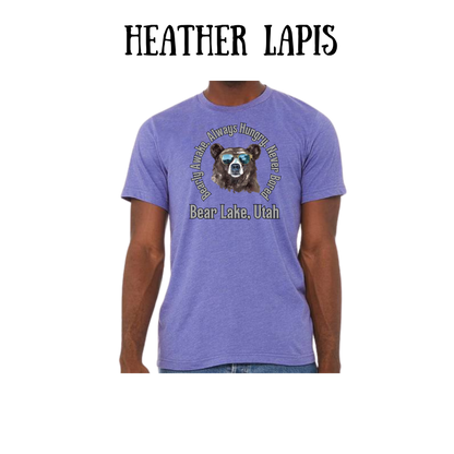CP - Bear Lake Utah - Unisex Tee - Pinks, Purples, Neutrals