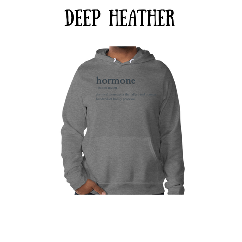 Hormone - Sponge Fleece Hoodie - Greens, Neutrals