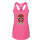 Masked Because We Are Unstable - Bella+Canvas - Women's Jersey Racerback Tank