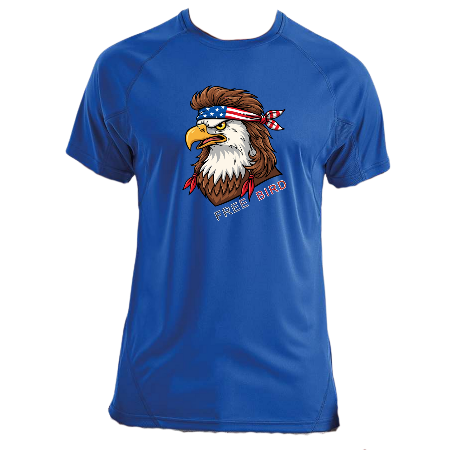 Rockin Free Bird - Unisex TriDri Tee - Assorted Colors