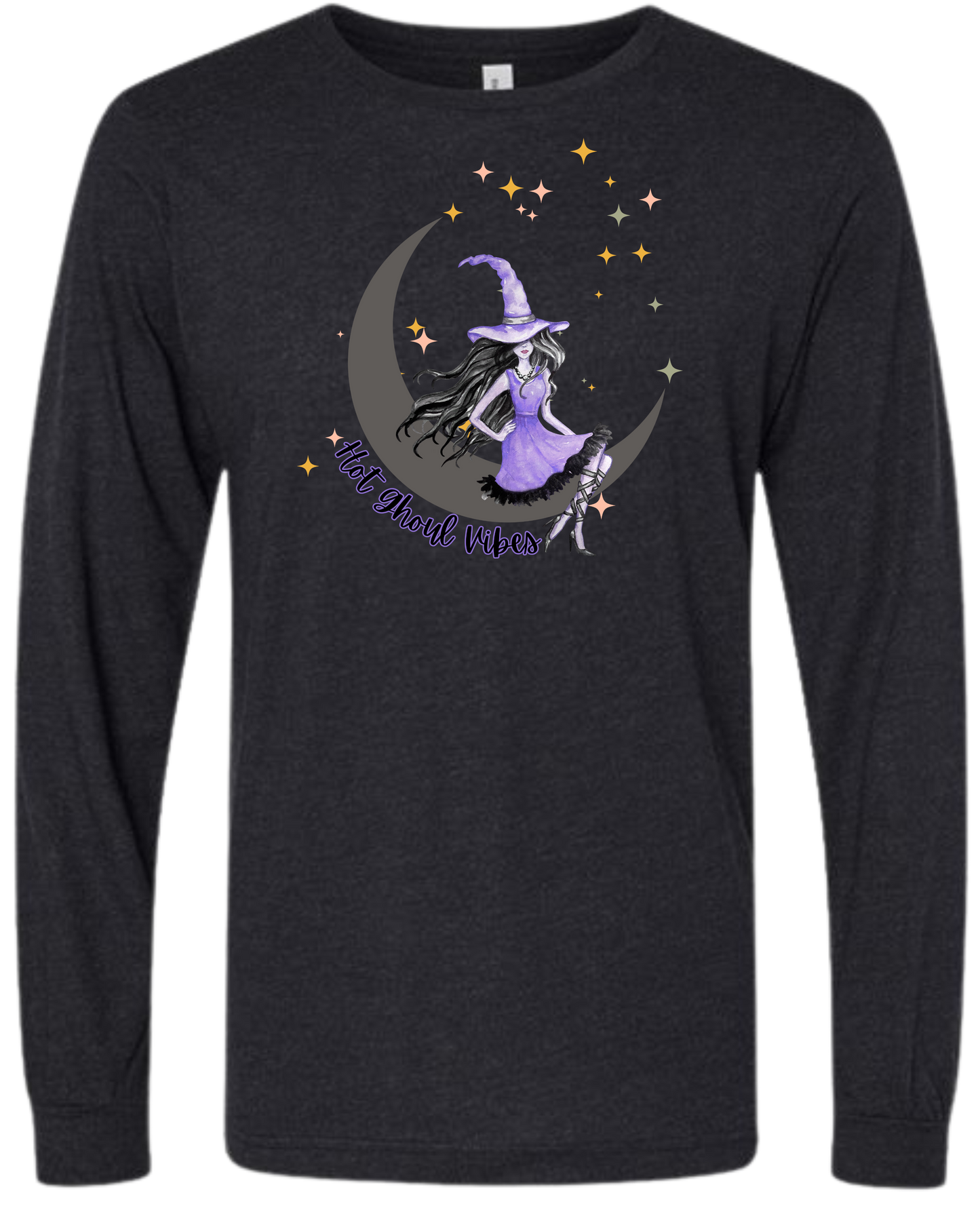 HP - Hot Ghoul Vibes - Unisex Long Sleeve - Neutral Colors