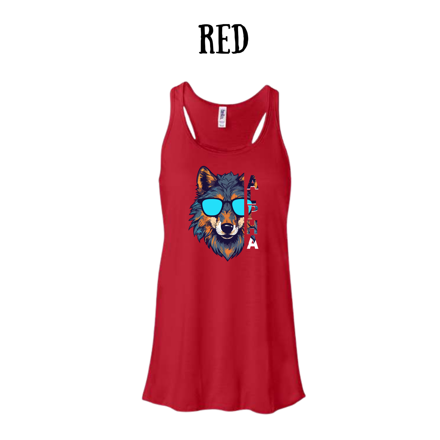BP - Alpha - Women's Flowy Racerback Tank